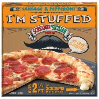Screamin' Sicilian Stuffed Crust Sausage Pepperoni Pizza