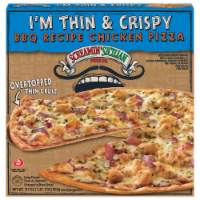 Screamin’ Sicilian™ Thin Crust BBQ Recipe Chicken Pizza