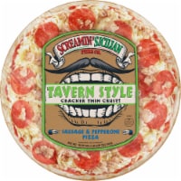Screamin' Sicilian® Tavern Style Thin Crust Pepperoni & Sausage Frozen Pizza