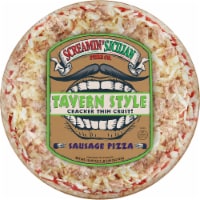 Screamin' Sicilian® Tavern Style Thin Crust Sausage Frozen Pizza