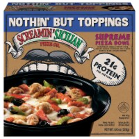 Screamin' Sicilian®  Frozen Supreme Pizza Bowl, 8 oz