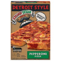 Screamin' Sicilian® Detroit Style Pepperoni Frozen Pizza Perspective: Main