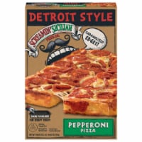 Screamin' Sicilian® Detroit Style Pepperoni Frozen Pizza Perspective: Main