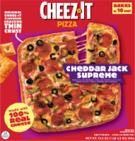 Cheez-It® Cheddar Jack Supreme Frozen Pizza Perspective: Main