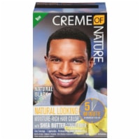 Cream Of Nature Men's Jet Black Gray Coverage Permanent Hair Color