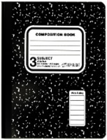 Top Flight 3-Subject Wide Rule Composition Book Perspective: Main