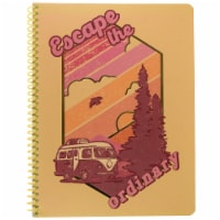 Top Flight Uptown Girl Wide Rule 1-Subject Notebook - Assorted