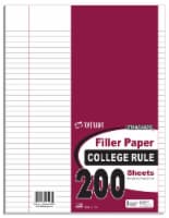 Top Flight Standards® College Rule #15 Filler Paper Perspective: Main