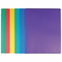 Top Flight 2 Pocket Folders with Tangs - Assorted