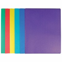 Top Flight 2 Pocket Folders with Tangs - Colors May Vary Perspective: Main