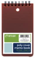 Top Flight College Rule Memo Book - Assorted Perspective: Main