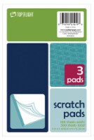 Top Flight Scratch Pads - 100 Sheet - 3 Pack