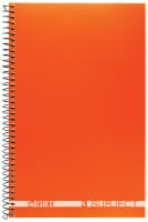 Top Flight Boss College Ruled 3-Subject Notebook - 108 Sheets - Assorted