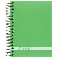 Top Flight Boss Narrow Rule Wire Bound Notebook - 180 Sheets