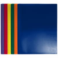 Top Flight Poly Portfolio Folder with Tangs - Assorted