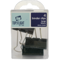 Top Flight Lg Binder Clips Perspective: Main