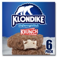 Klondike No Sugar Added Krunch Ice Cream Bars