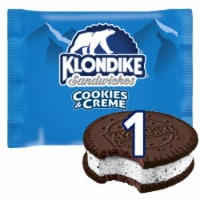Klondike Cookies & Cream Frozen Dairy Dessert Sandwich Perspective: Main