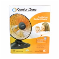 Comfort Zone® Oscillating Radiant Heater Perspective: Main