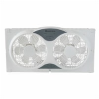 Comfort Zone® 3-Speed Dual Reversible Window Sill Fan Perspective: Main