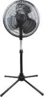 Comfort Zone Oscillating Pedestal Fan - Black Perspective: Main
