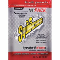 Sqwincher Sports Drink Mix,Fruit Punch,PK50  159015305
