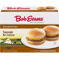 Bob Evans® Farm-Fresh Goodness Sausage & Cheese Sandwiches Perspective: Main