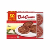 Bob Evans Hot Pork Sausage Patties Family Pack Perspective: Main