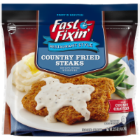 Fast Fixin' Restaurant Style Country Fried Steaks with Country Gravy Mix