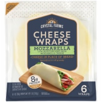 Crystal Farms Dairy CO. Mozzarella Cheese Wraps Perspective: Main