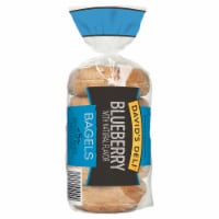 David's Deli Blueberry Flavored Bagels, 5 Count Perspective: Main