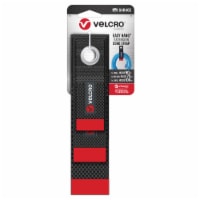 VELCRO® Brand Easy Hang Extension Cord Strap - Black Perspective: Main