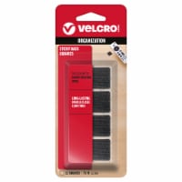 VELCRO® Brand Black Sticky Back Squares Perspective: Main
