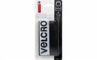 VELCRO® Brand Industrial Strength 4in x 2in Strips. Black . 2 ct. Perspective: Main