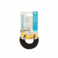 VELCRO® Brand One-Wrap Thin Ties - Black Perspective: Main
