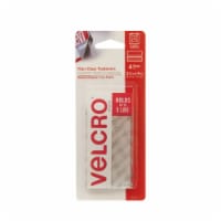 VELCRO® Brand Thin Clear Fasteners - 4 Pack Perspective: Main