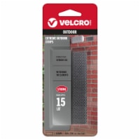 VELCRO® Brand Industrial Strength Strips - 2 Pack - Black