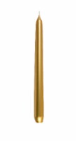 Candle-lite Metallic Taper Candle - Gold