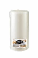 Candle-Lite Creamy Vanilla Swirl Pillar Candle Perspective: Main