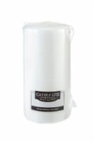 Candle-lite 2.8 in x 6 in Unscented Pillar Candle - White