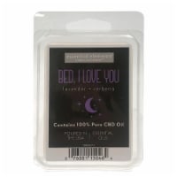 Candle-lite Essential Elements Bed I Love You CBD Wax Cubes Perspective: Main