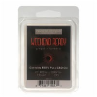 Essential Elements Weekend Ready Ginger + Turmeric CBD Wax Cubes Perspective: Main