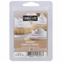 Candle-Lite® Scented Wax Cubes Creamy Vanilla Swirl Perspective: Main