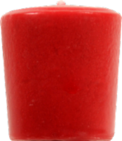 Candle-lite Apple Cinnamon Crisp Votive Candle - Red Perspective: Main