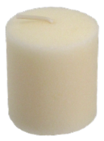 Candle-lite Fluted Vanilla Votive Candle - Cream Perspective: Main
