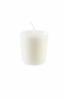 Candle-lite Saltwater Lotus Votive Candle - White Perspective: Main