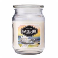 Candle-lite® Saltwater Lotus Jar Candle