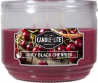 Candle-lite® Juicy Black Cherries 3-Wick Jar Candle