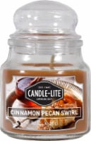 Candle-lite® Cinnamon Pecan Swirl Jar Candle