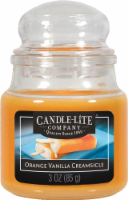 Candle-lite Orange Vanilla Creamsicle Jar Candle - Orange Perspective: Main